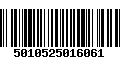 Código de Barras 5010525016061