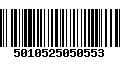 Código de Barras 5010525050553