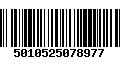 Código de Barras 5010525078977