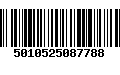 Código de Barras 5010525087788