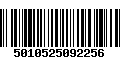 Código de Barras 5010525092256