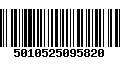 Código de Barras 5010525095820