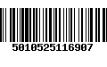 Código de Barras 5010525116907