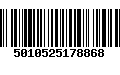 Código de Barras 5010525178868