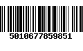 Código de Barras 5010677859851