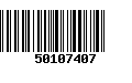 Código de Barras 50107407