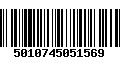 Código de Barras 5010745051569