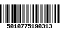 Código de Barras 5010775190313