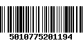 Código de Barras 5010775201194