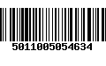 Código de Barras 5011005054634