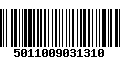 Código de Barras 5011009031310