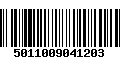 Código de Barras 5011009041203