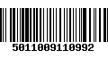 Código de Barras 5011009110992