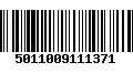 Código de Barras 5011009111371