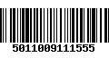 Código de Barras 5011009111555