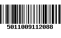 Código de Barras 5011009112088