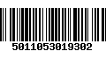 Código de Barras 5011053019302