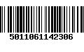 Código de Barras 5011061142306