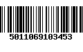 Código de Barras 5011069103453