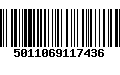 Código de Barras 5011069117436