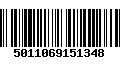 Código de Barras 5011069151348