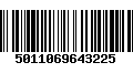 Código de Barras 5011069643225