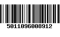 Código de Barras 5011096008912