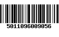 Código de Barras 5011096009056