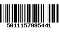 Código de Barras 5011157995441