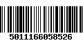 Código de Barras 5011166058526