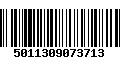 Código de Barras 5011309073713