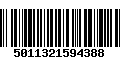 Código de Barras 5011321594388