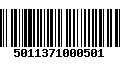 Código de Barras 5011371000501