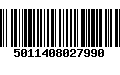 Código de Barras 5011408027990