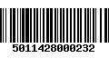 Código de Barras 5011428000232