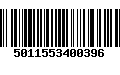 Código de Barras 5011553400396