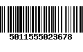 Código de Barras 5011555023678