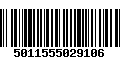 Código de Barras 5011555029106