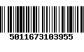 Código de Barras 5011673103955