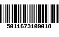 Código de Barras 5011673109018