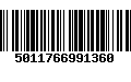 Código de Barras 5011766991360