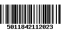 Código de Barras 5011842112023