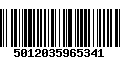 Código de Barras 5012035965341