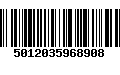 Código de Barras 5012035968908