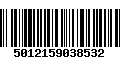 Código de Barras 5012159038532