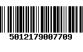 Código de Barras 5012179007709