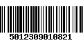 Código de Barras 5012309010821