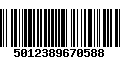 Código de Barras 5012389670588