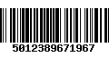 Código de Barras 5012389671967