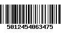 Código de Barras 5012454063475